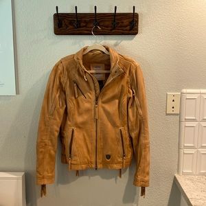 Harley Davidson real leather riding jacket.